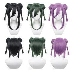 Halloweez Blue Lock Manga Anime Chigiri Cosplay Wig - Adjustable Kung Fu Suit Series with 9 Colors - Halloweez