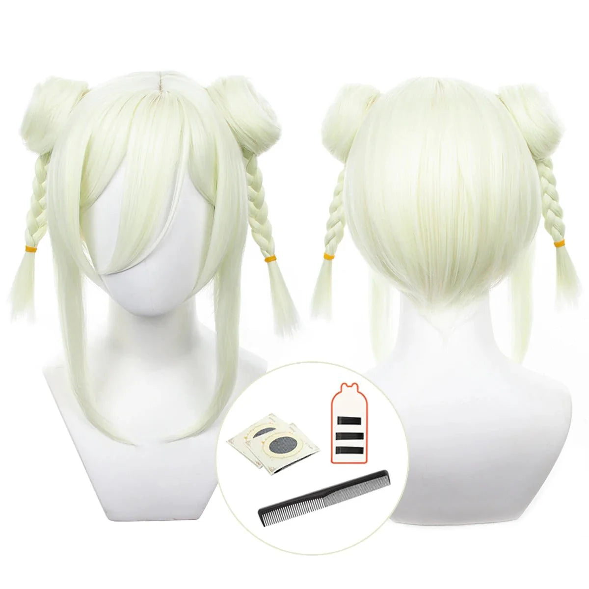 Halloweez Blue Lock Manga Anime Chigiri Cosplay Wig - Adjustable Kung Fu Suit Series with 9 Colors - Halloweez