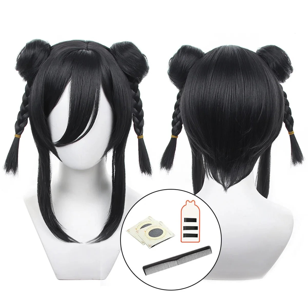 Halloweez Blue Lock Manga Anime Chigiri Cosplay Wig - Adjustable Kung Fu Suit Series with 9 Colors - Halloweez