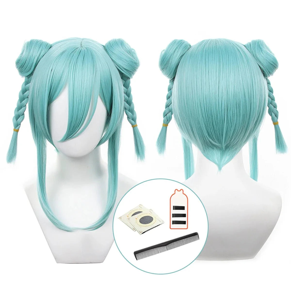 Halloweez Blue Lock Manga Anime Chigiri Cosplay Wig - Adjustable Kung Fu Suit Series with 9 Colors - Halloweez