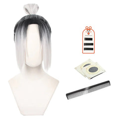 Blue Lock Manga Anime Cosplay Wig GAGAMARU No.1 GoalKeeper Rose Net Sythetic Fiber Adjustable Size Headwear - Coscosmos