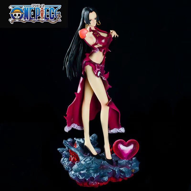 Boa Hancock Anime Action Figure - ONE PIECE GK PVC Statue Desk Decor Model Ornament - Coscosmos