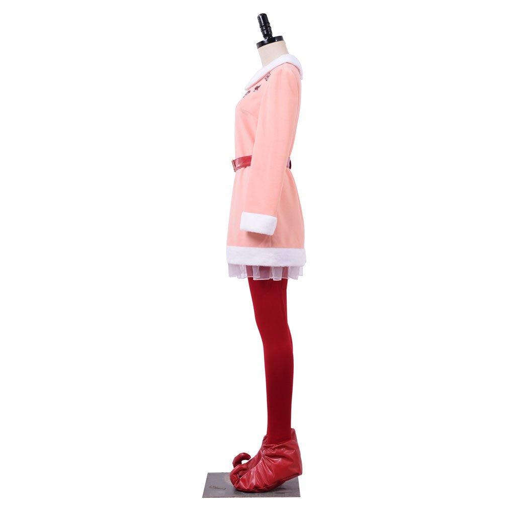Halloweez Elf Couple Cosplay Costume | Buddy and Jovie Inspired Christmas Outfits | Buddy's Iconic Green Suit - Halloweez