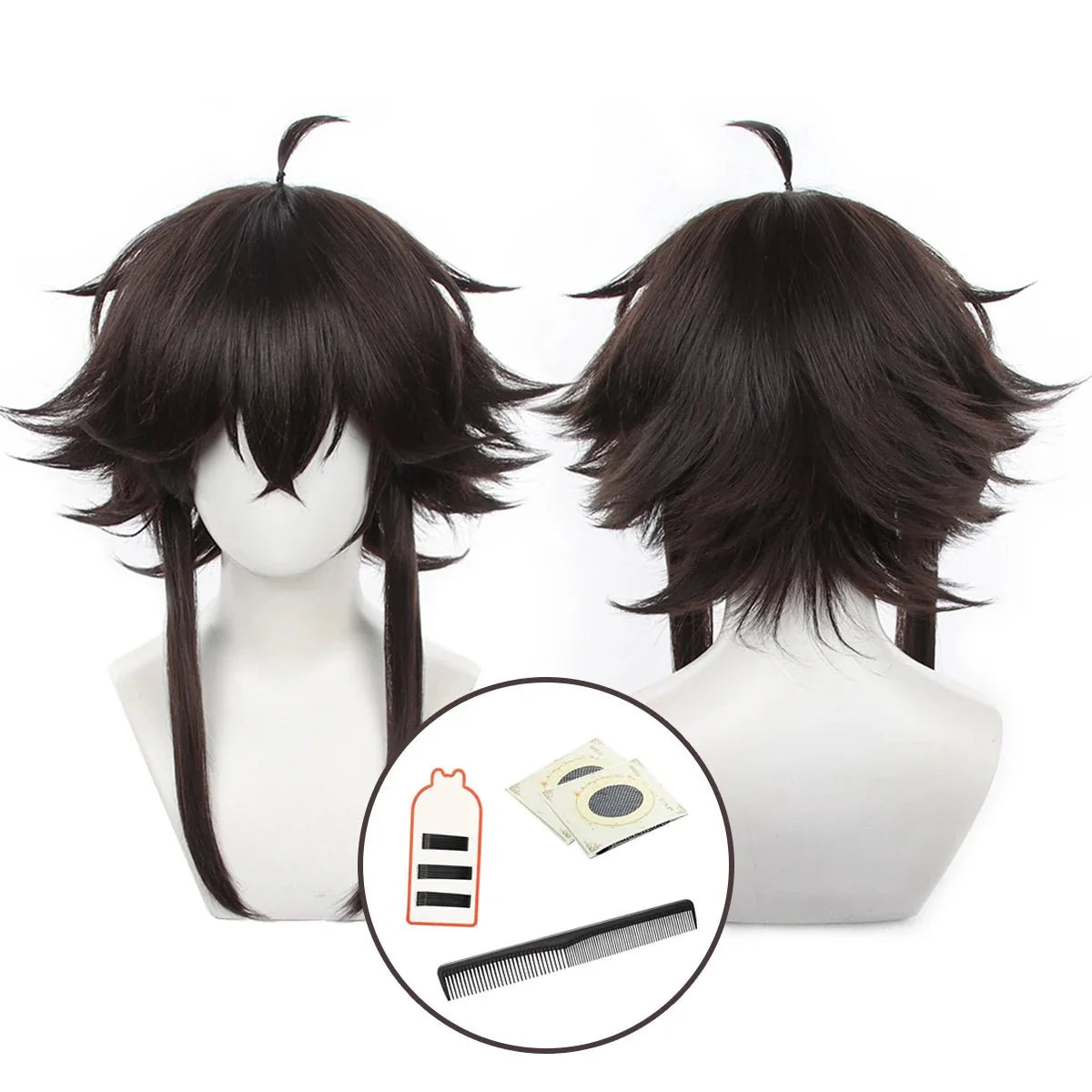 Bungo Anime Cosplay Wig Nakahara Chuuya Dazai Osamu Akutagawa Ryunosuke Suehiro Tetchou Okura Teruko Nakajima Atsushi - Coscosmos