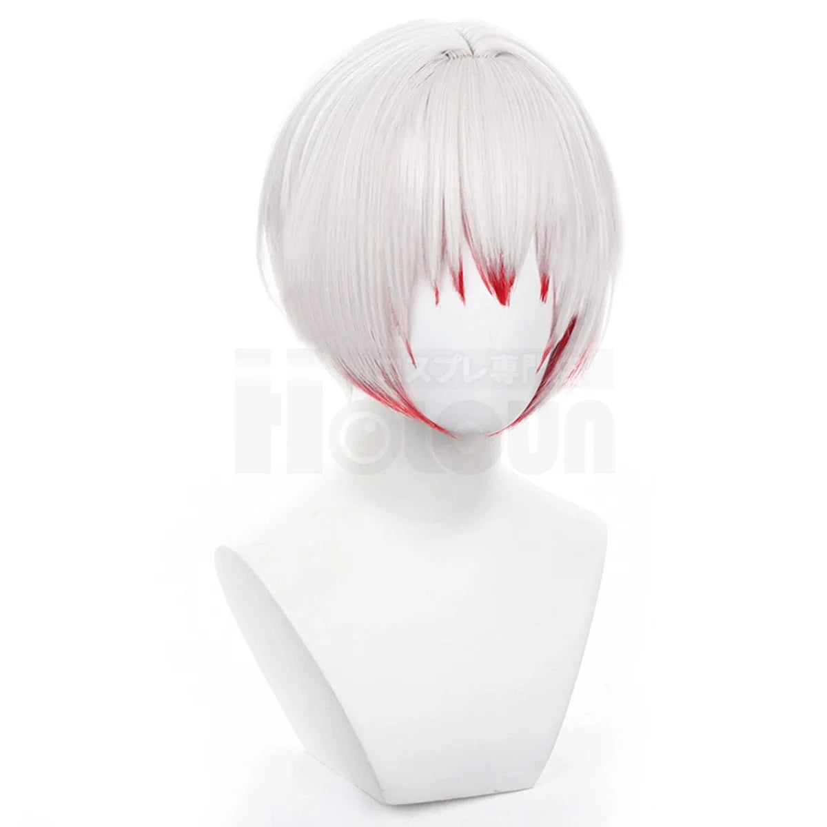 Bungo Anime Jouno Saigiku Cosplay Wig Rose Net Synthetic Fiber Adjustable Size Heat Resistant Cap Comb Halloween Gift - Coscosmos