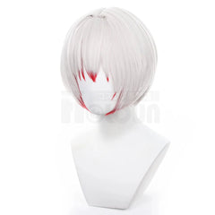 Bungo Anime Jouno Saigiku Cosplay Wig Rose Net Synthetic Fiber Adjustable Size Heat Resistant Cap Comb Halloween Gift - Coscosmos