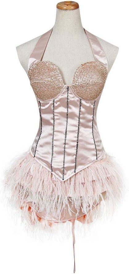 Burlesque Christina Aguilera Cosplay Costume | "But I Am a Good Girl" Dress | Adult Women Sexy Halloween Cosplay Outfit | Custom Made - Coscosmos