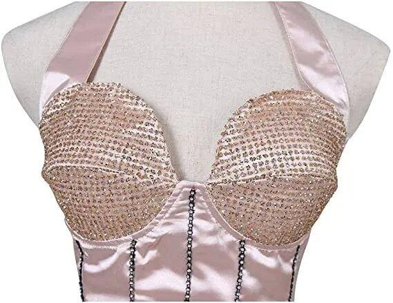Burlesque Christina Aguilera Cosplay Costume | "But I Am a Good Girl" Dress | Adult Women Sexy Halloween Cosplay Outfit | Custom Made - Coscosmos