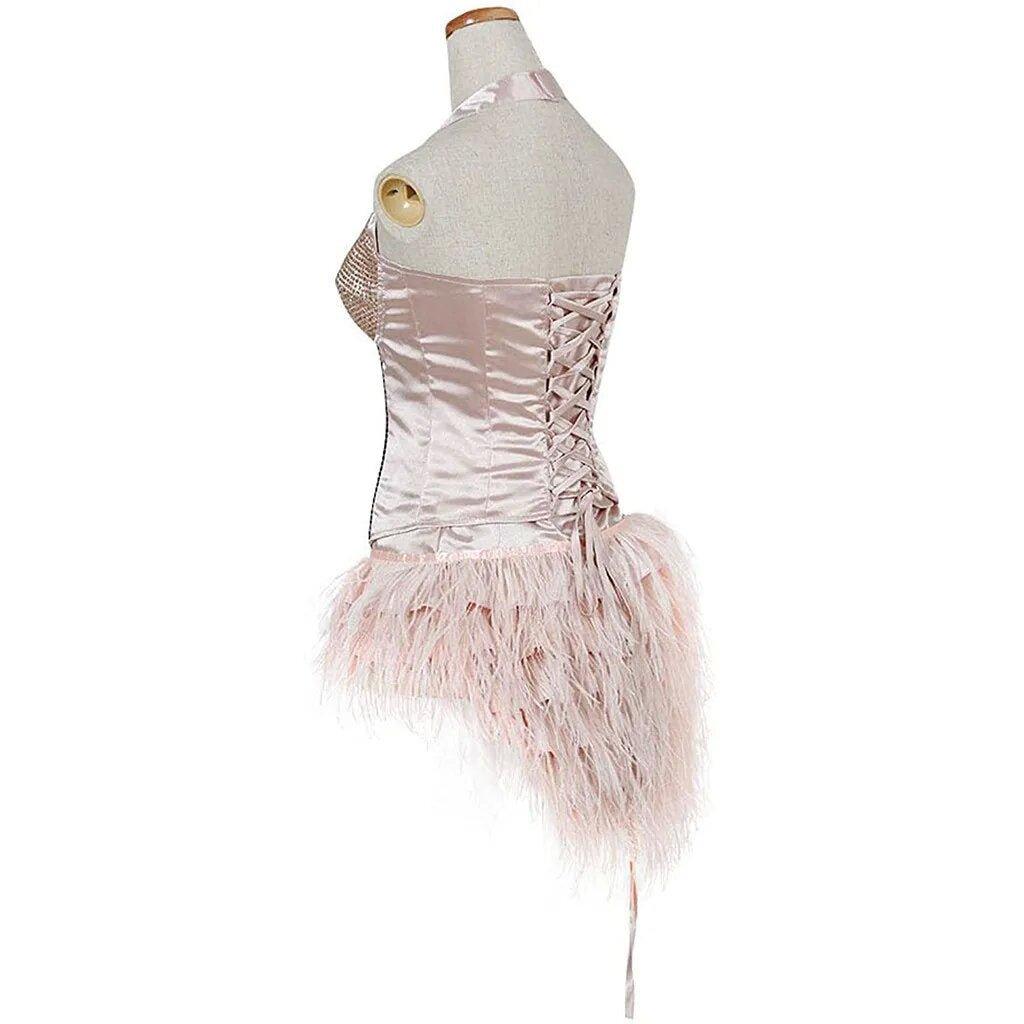 Burlesque Christina Aguilera Cosplay Costume | "But I Am a Good Girl" Dress | Adult Women Sexy Halloween Cosplay Outfit | Custom Made - Coscosmos