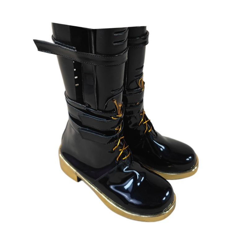 2107 Kagamine Rin Raccoon Cosplay Shoes for Anime Expo Performance - Halloweez