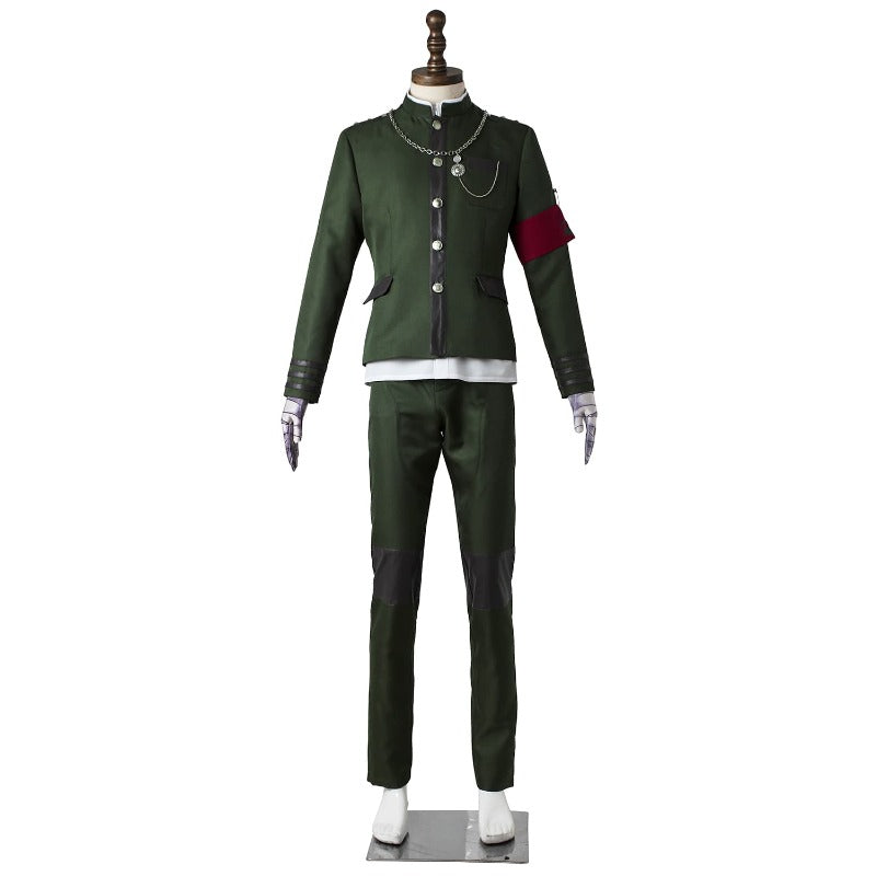 Halloweez Shuichi Saihara Cosplay Costume - Danganronpa V3 School Uniform Suit