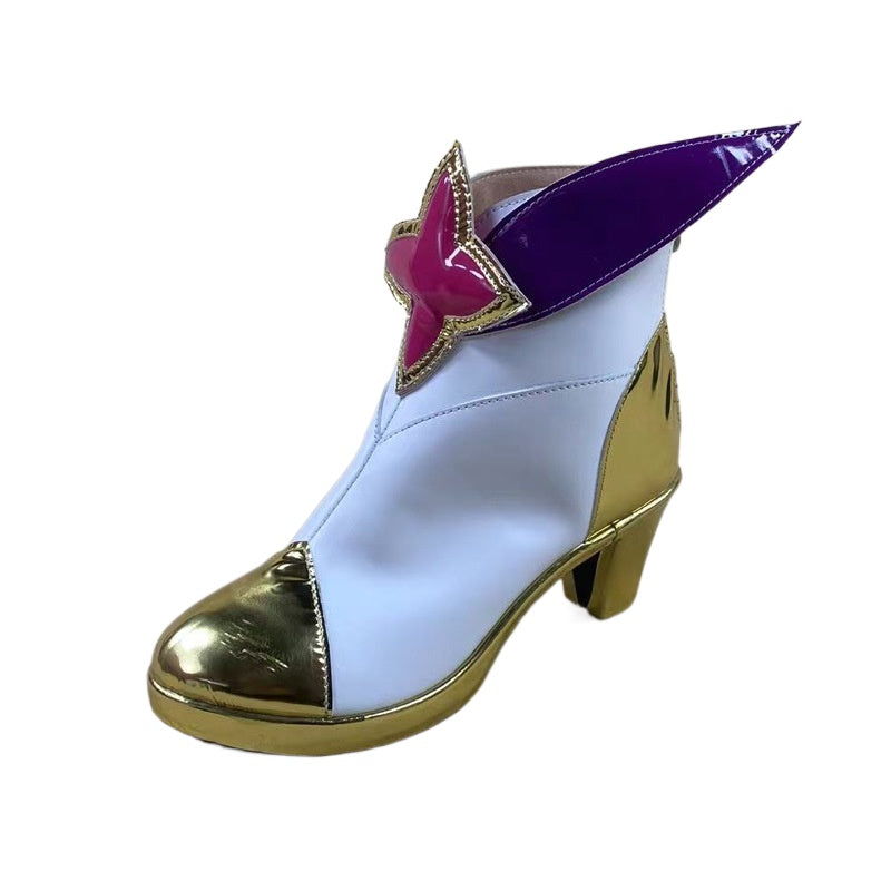 1739 League of Legends Star Guardian Ahri Cosplay Shoes for Anime Conventions - Halloweez