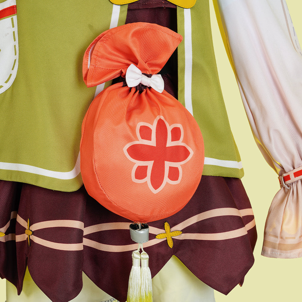 Halloweez Yaoyao Cosplay Costume - High-Quality Genshin Impact Roleplay Attire