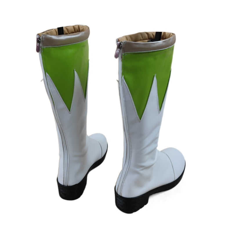 2134 Power Rangers Green Ranger Tommy Oliver Cosplay Shoes for Anime Conventions - Halloweez