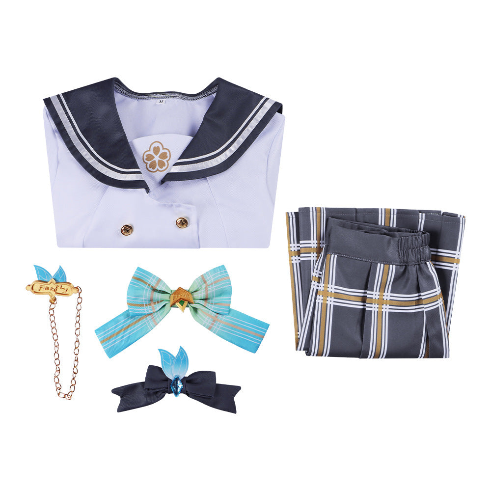 Honkai: Star Rail Firefly Cosplay Costume - Complete Set for Anime Conventions and Roleplay, High-Quality JK School Uniform Outfit
