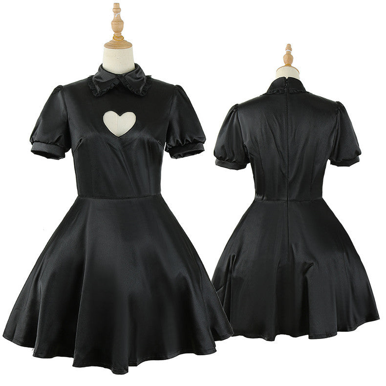 Rainbow Club VTuber Demon Realm Lilith Maid Costume Anniversary 2D Anime Cosplay Outfit Set - Halloweez