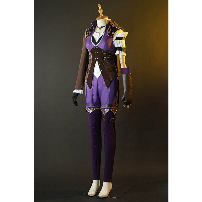 Costume de cosplay Arcane Caitlyn d'Halloweez - Ensemble complet pour Halloween