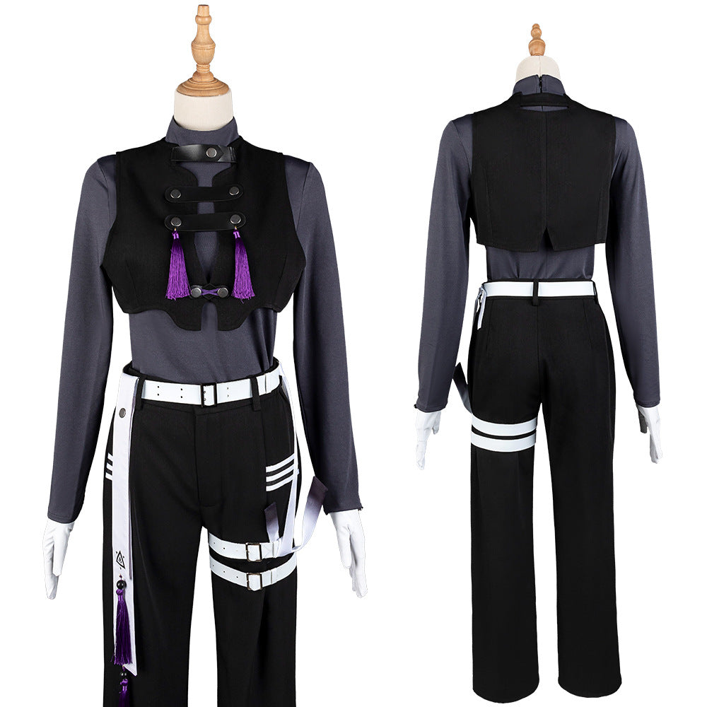 VTuber Nagao Kei 2D Cos Anime Game Men Women Uniform Set - High Quality Cosplay Costume - Halloweez