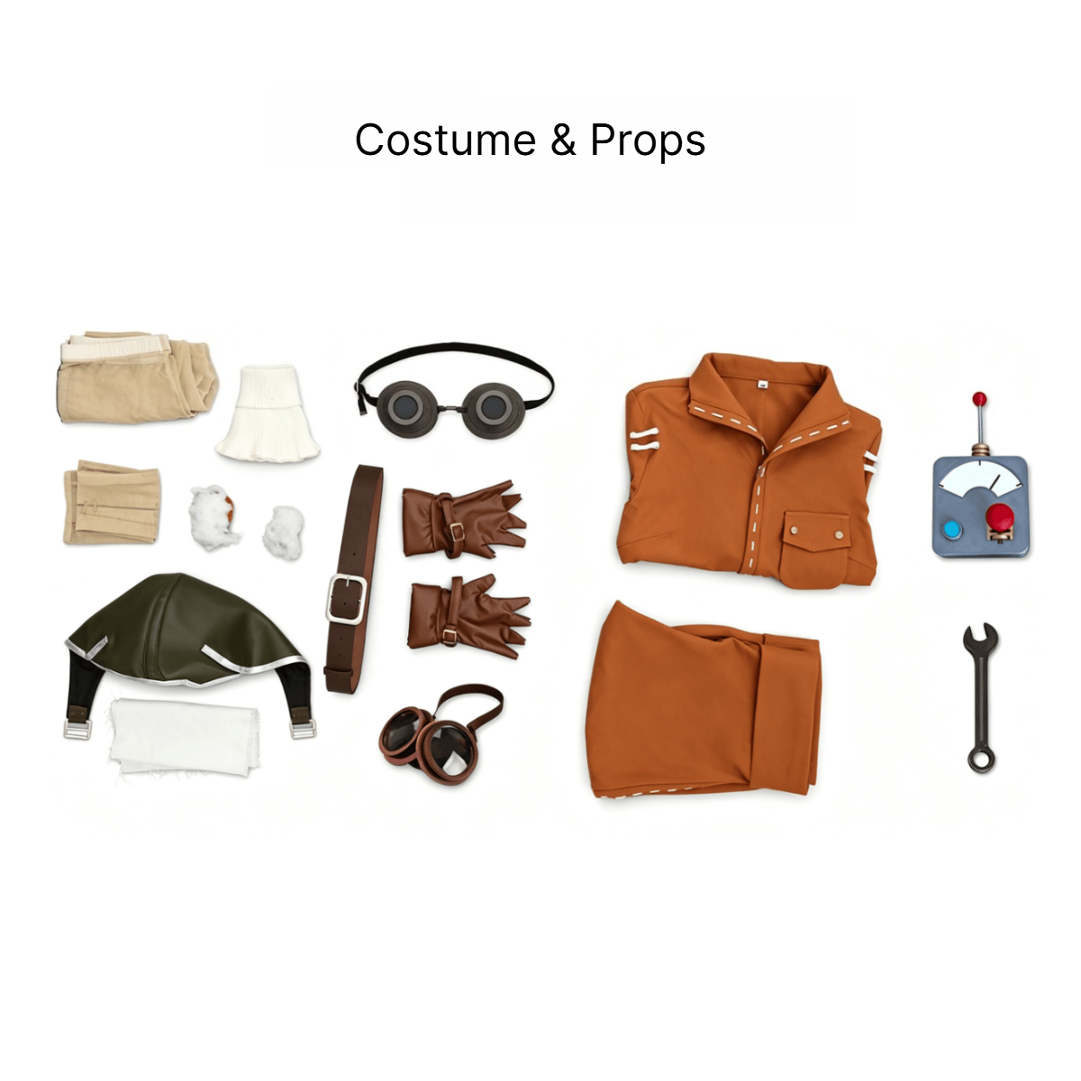 Identity V Mechanic Cosplay Costume Custom‑Made for Halloween Comic‑Con Events