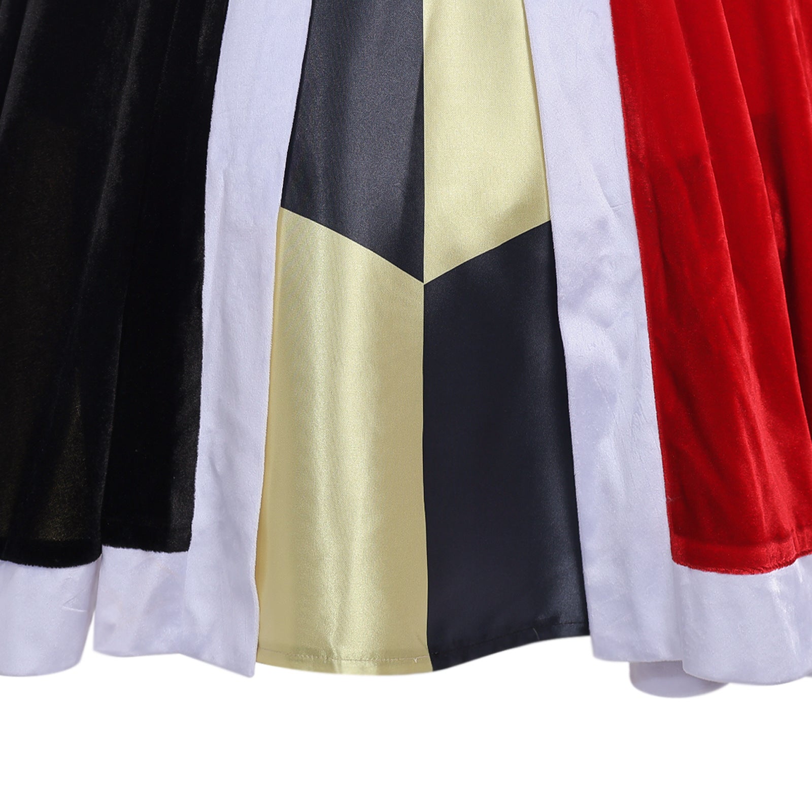 Alice in Wonderland Queen of Hearts Cosplay Costume Halloween Outfit
