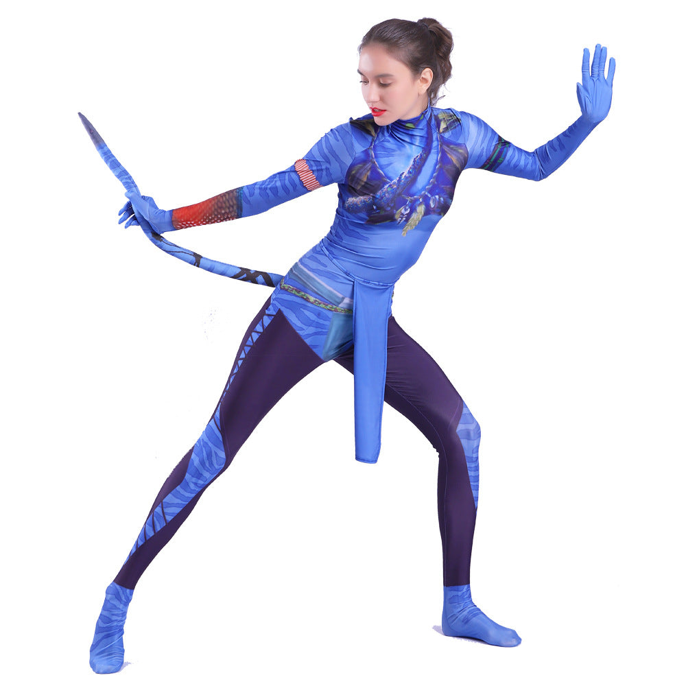Avatar Na'vi Cosplay Costume for Halloween and Social Performances - Halloweez