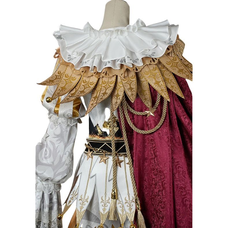 Identity V Noisy Star King Toy Merchant Crying Clown Cosplay Costume - Halloweez