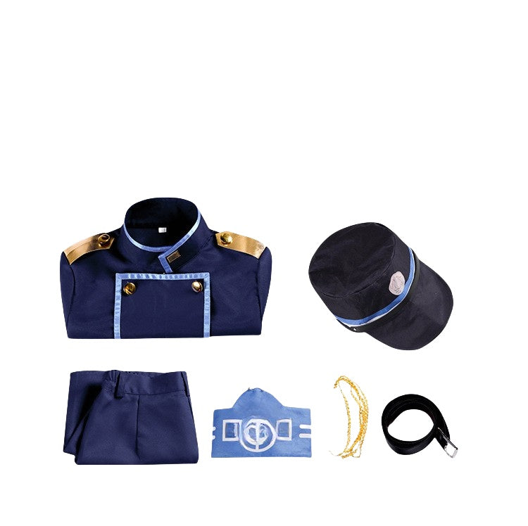 Azure Archive Cosplay Costume Blue Archive Railway Twin Academy Uniform Game Costume - Halloweez