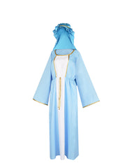 Halloween Arabic Costume Adult Men Women Cos Middle East Dubai Elder Long Robe Shepherd Clothing