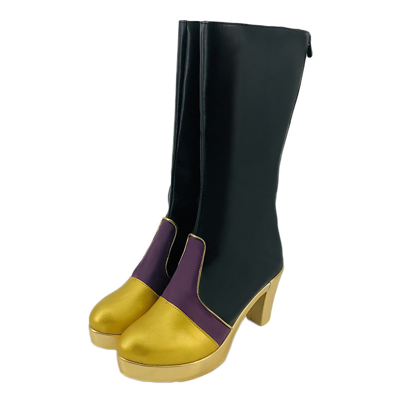 Twisted Wonderland Azul Ashengrotto Cosplay Shoes for Anime Conventions and Performances - Halloweez