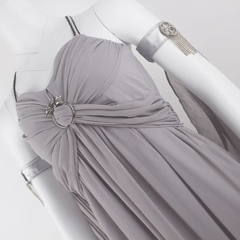 Game of Thrones Daenerys Targaryen Grey Queen Cosplay Costume - Halloweez