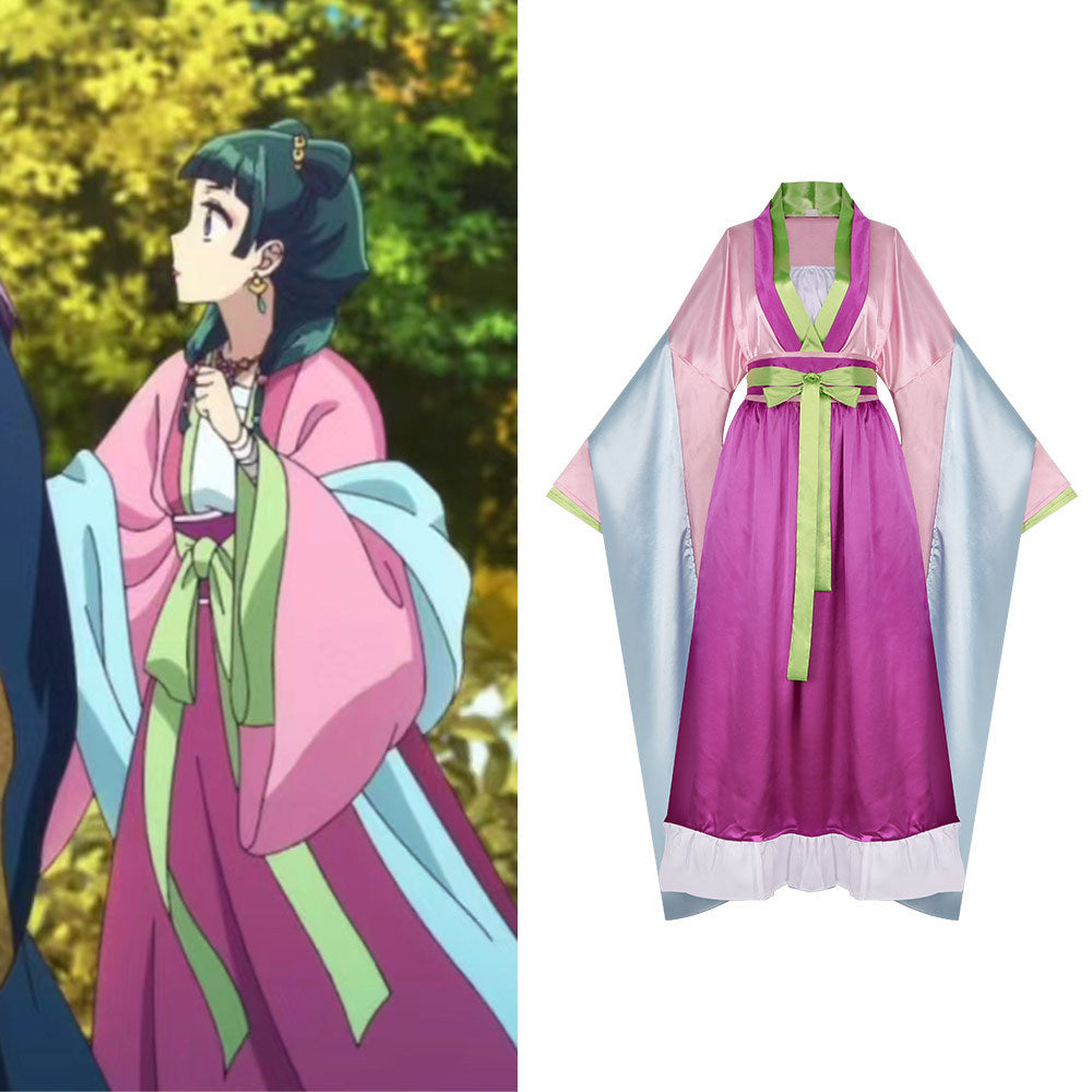 The Apothecary Diaries Cosplay Costume Medicine Master Girl Mao Mao Anime Role Play Halloween Outfit