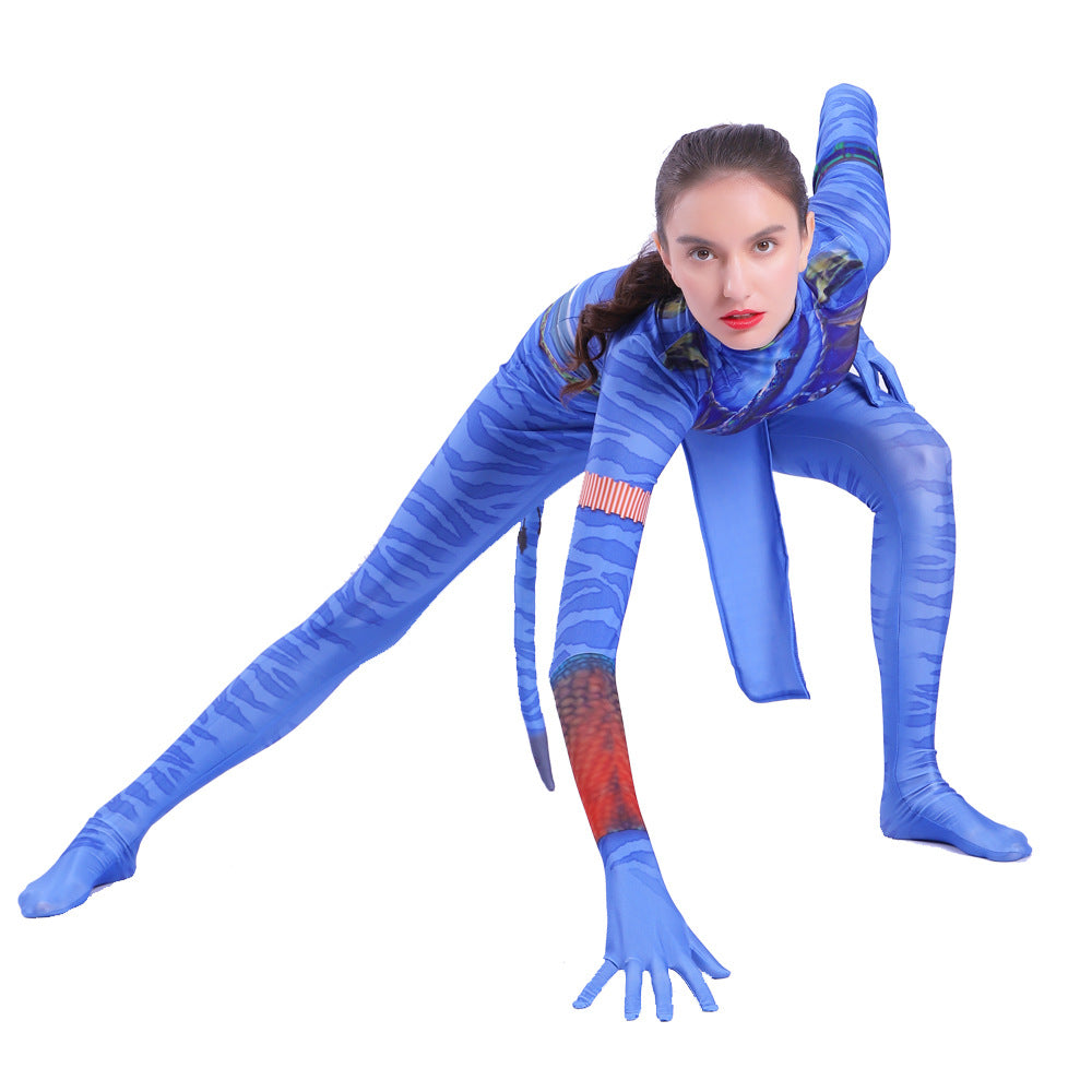 Avatar Na'vi Cosplay Costume for Halloween and Social Performances - Halloweez
