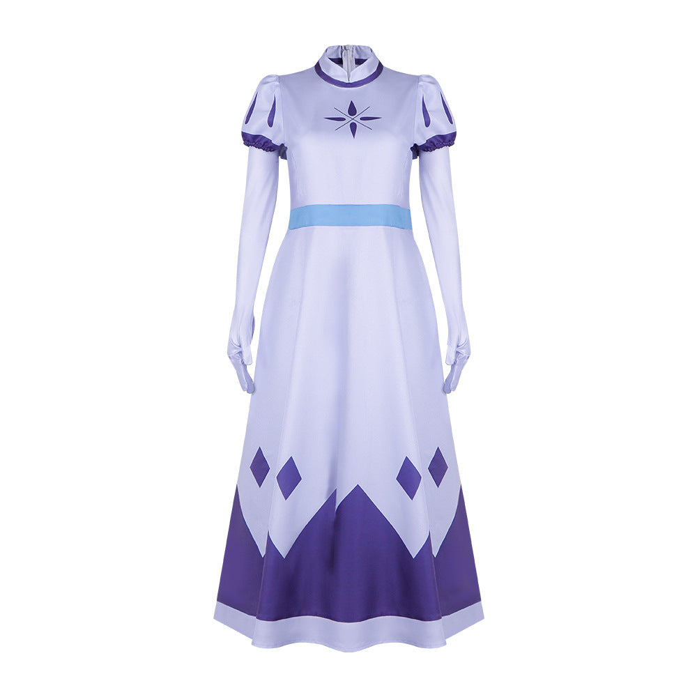 Hazbin Hotel Angel Emily Cosplay Costume for Halloween Performance