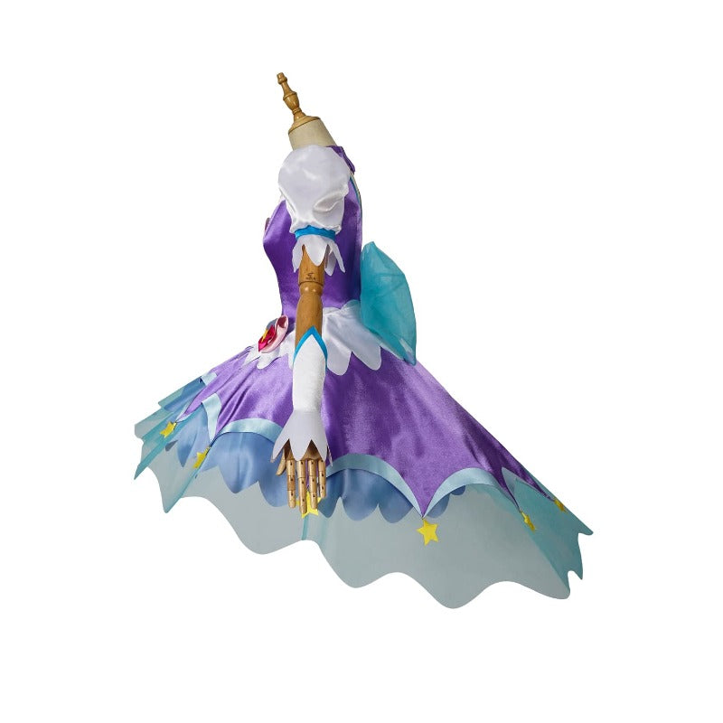 Conjunto de disfraz de Cosplay de Selene, Kaguya Madoka, Halloween | Traje y peluca unisex de Pretty Cure Anime