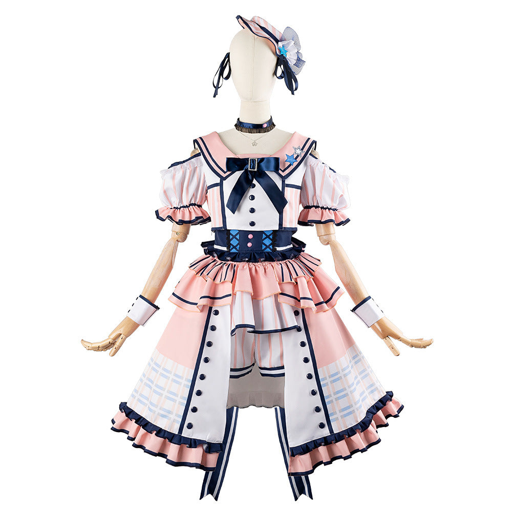 BanG Dream Poppin'Party Kasumi Toyama Cosplay Costume - Authentic Anime Outfit - Halloweez