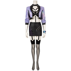 Halloweez KDA All Out Evelyn Cosplay Costume - Standard Size