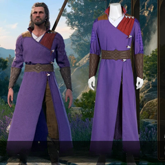 Baldur's Gate Gale Dekarios Cosplay Costume, Custom Game Outfit for Halloween Comic Con