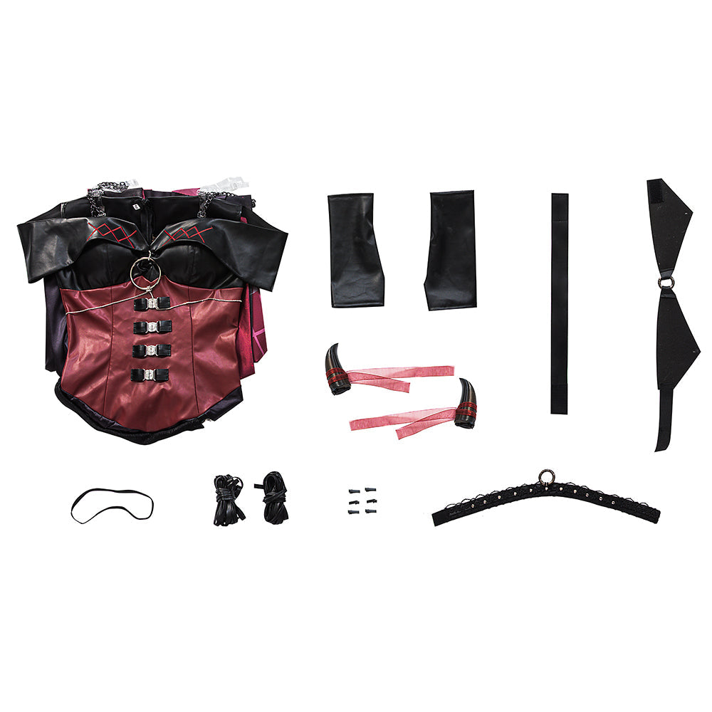 Serie de mapaches Hatsune Miku de Halloween: disfraz de cosplay de MEIKO