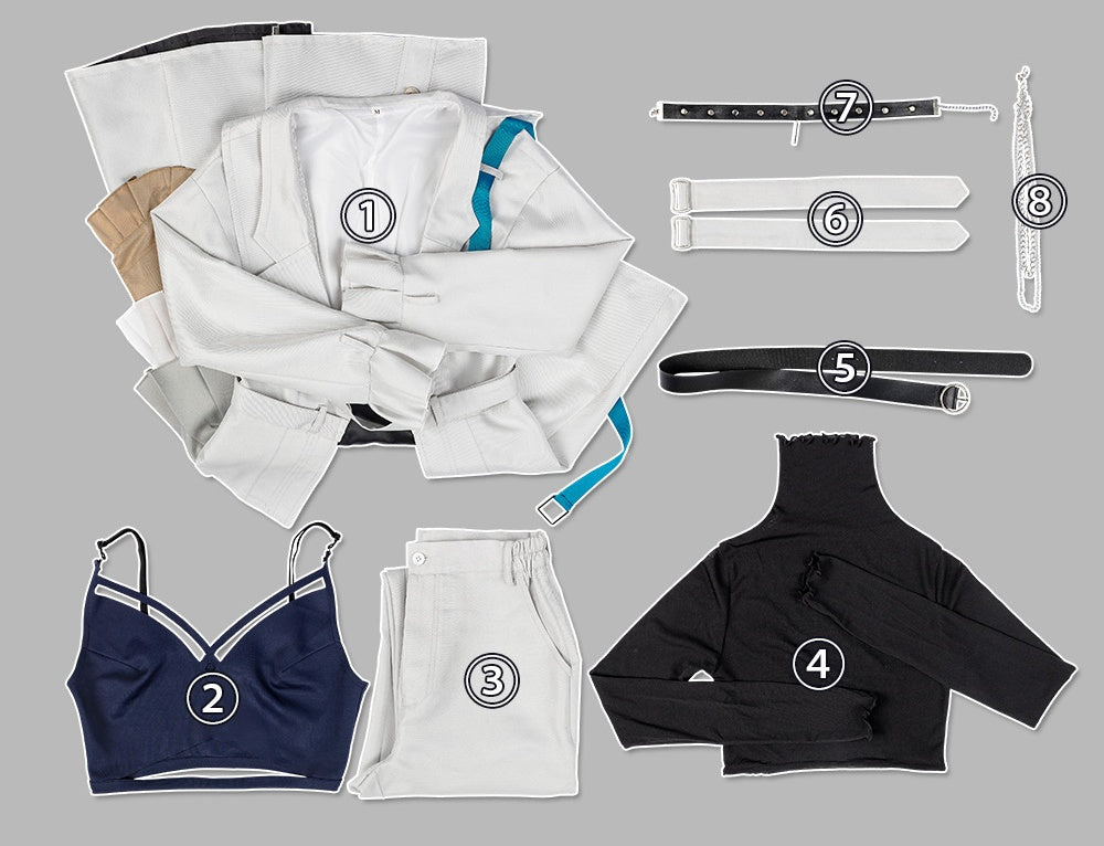 School Idol Master Temari Tsukimura Cosplay Costume - Anime Game Dress for Women - Halloweez