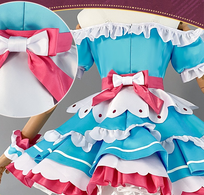 Honor of Kings Sanrio Daji My Melody Full Cosplay Costume Set - Halloweez