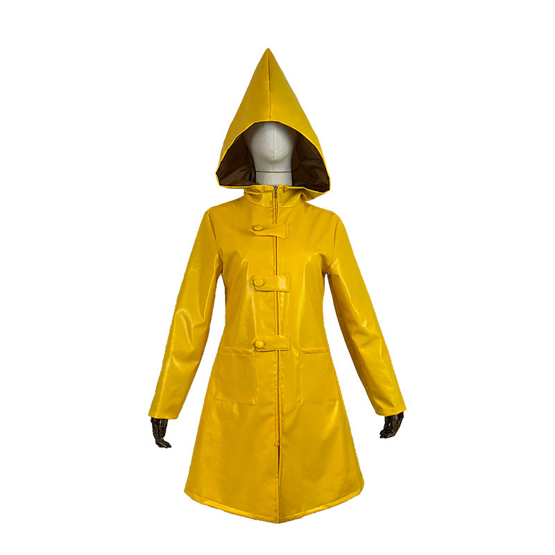 Little Nightmares Cosplay Costume Little Nightmare Hungry Child Six Halloween Role Play Outfit Adult Version - Halloweez