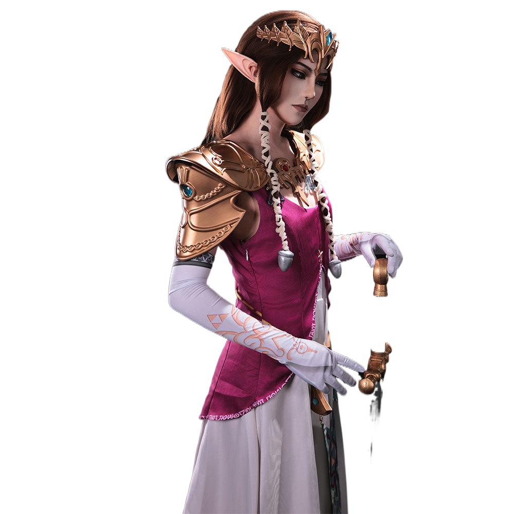 Twilight Princess Zelda Cosplay Costume - The Legend of Zelda: Twilight Princess Game Dress for Halloween - Halloweez