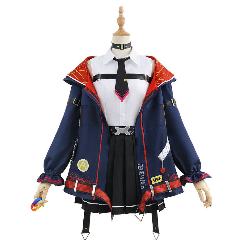 VTuber Nakiri Ayame Cosplay Costume - Anime Outfit Set for Fans - Halloweez