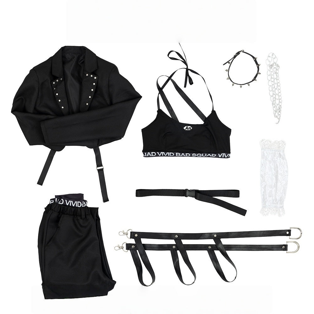 Shiraishi An Anime Costume Set for Girls - Project Sekai Cosplay Outfit - Halloweez