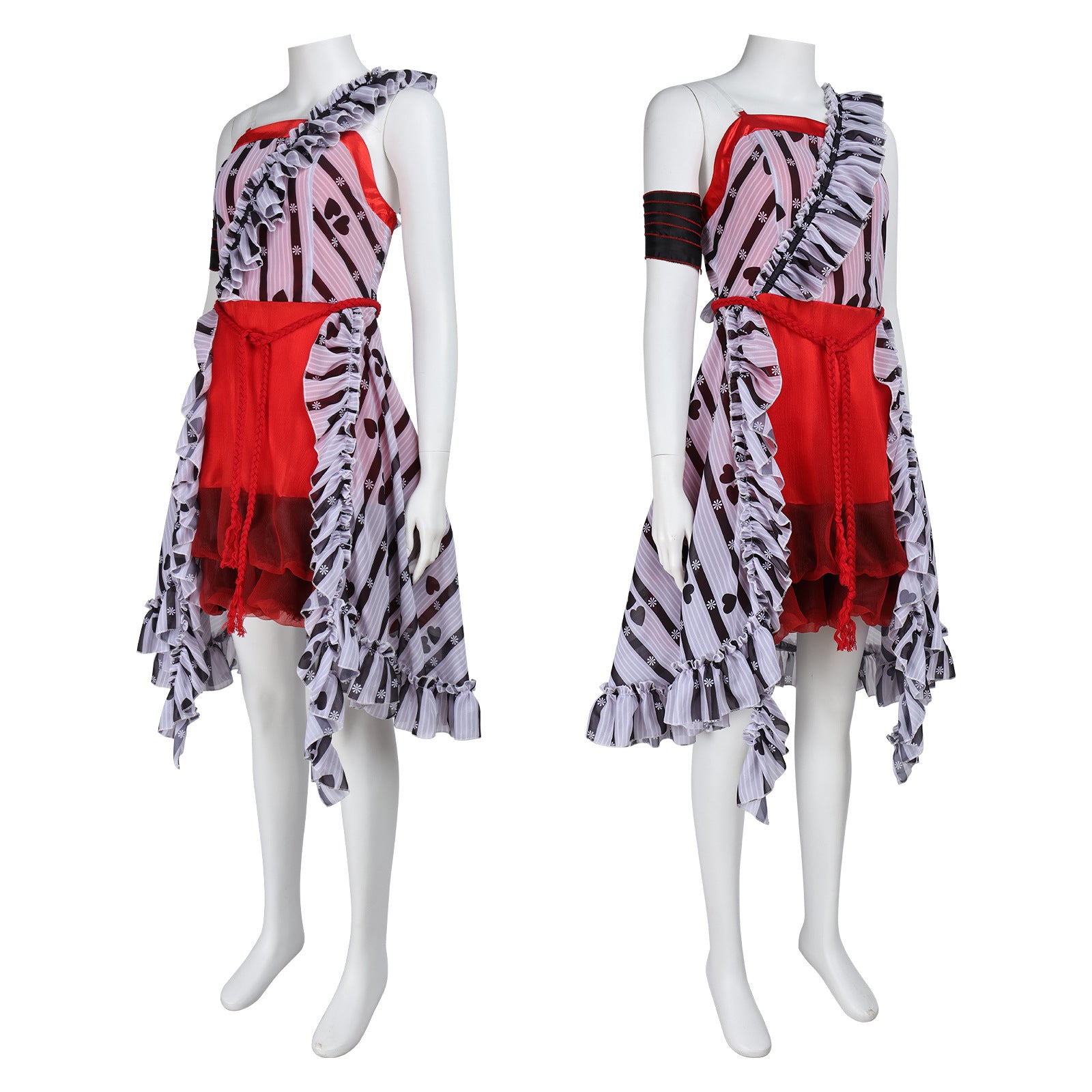 Alice's Adventures in Wonderland Alice Cosplay Dress Women Halloween Roleplay Costume Outfit - Halloweez