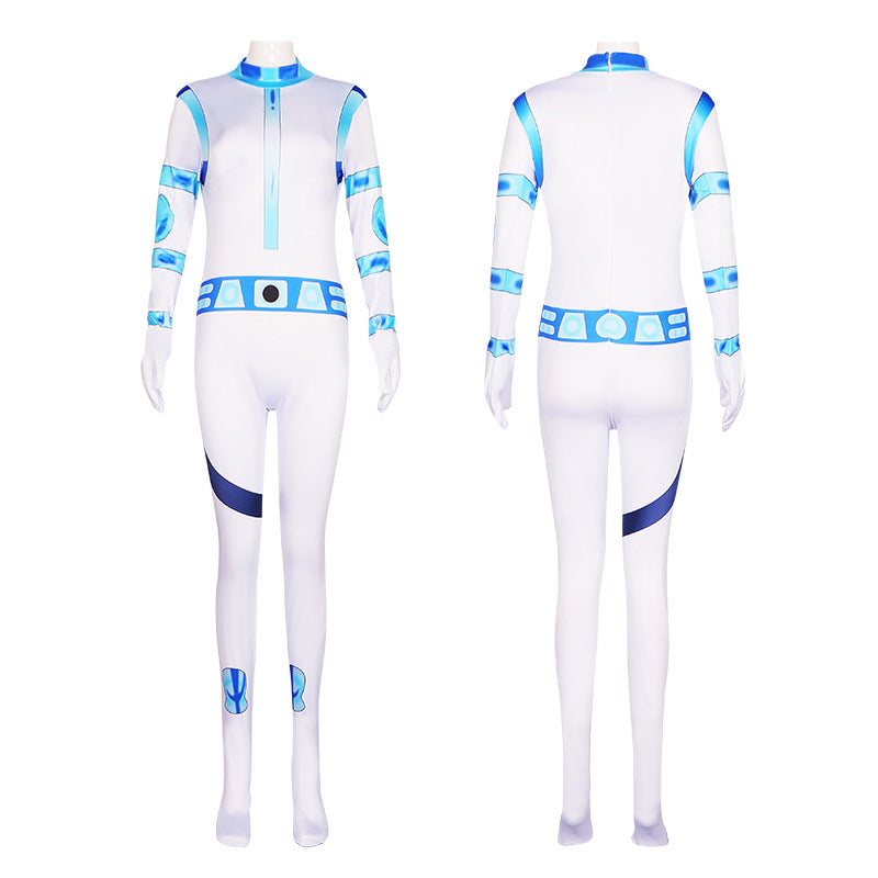 Kim Possible Cosplay Costume - Lycra Bodysuit for Halloween & Role Play - Halloweez