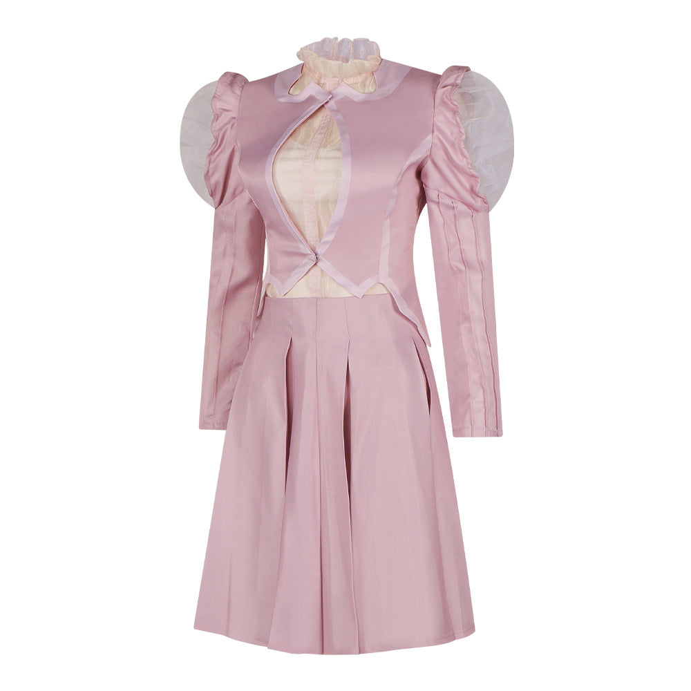 Wicked Witch of the West Cosplay Costume - Glinda Movie Style Halloween Performance Dress - Halloweez