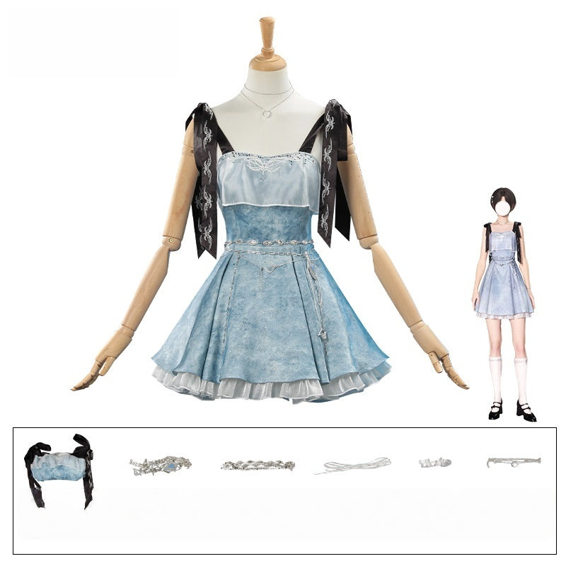 Love and Deepspace Female Protagonist Cosplay Costume - Full Set with Accessories - Halloweez