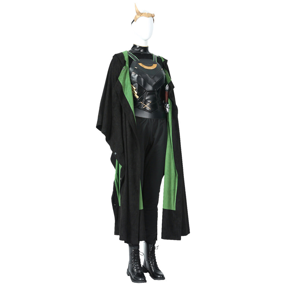 Halloweez: Loki Sylvie Cosplay Costume for Women - Dive into the Honkai Universe