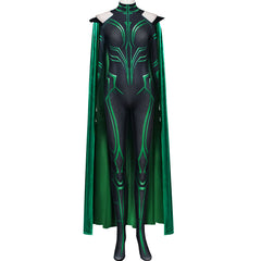 Thor Ragnarok Hela Goddess of Death Cosplay Costume - Tight Suit for Halloween